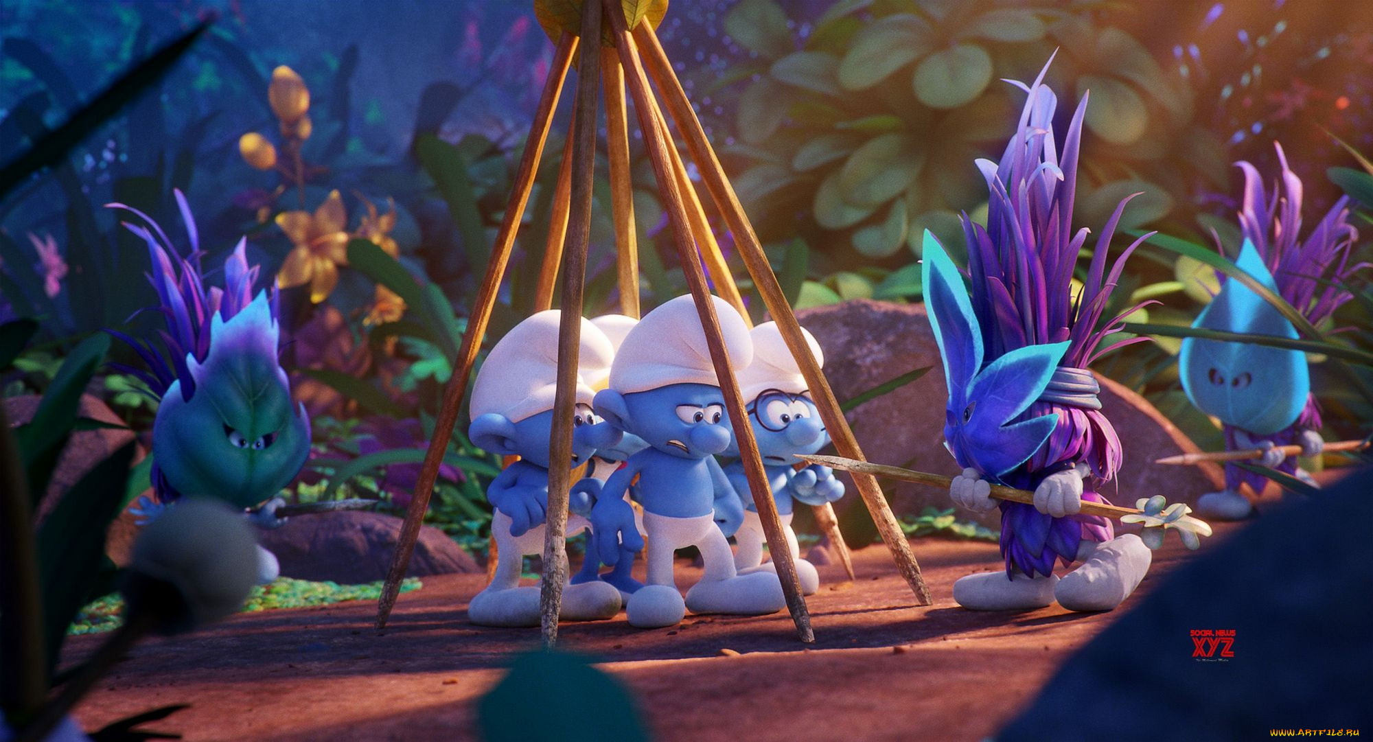 , smurfs,  the lost village, , , , , , 3